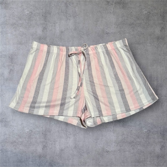 Laura Ashley Striped Pajama Set with Tie Straps - NWT - Picture 4 of 4
